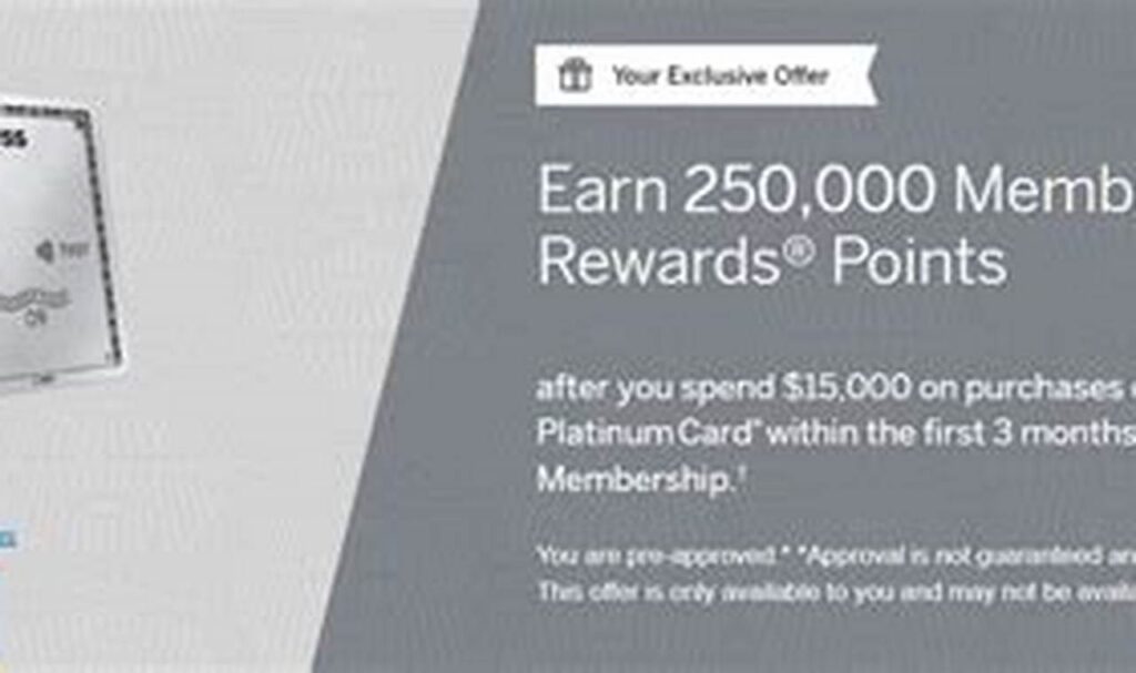 amex business platinum 250k
