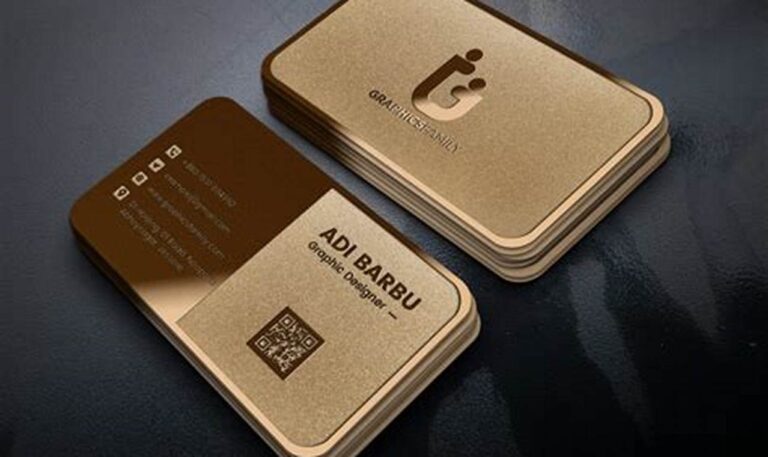 luxury business cards