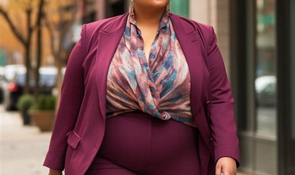 business casual plus size clothing