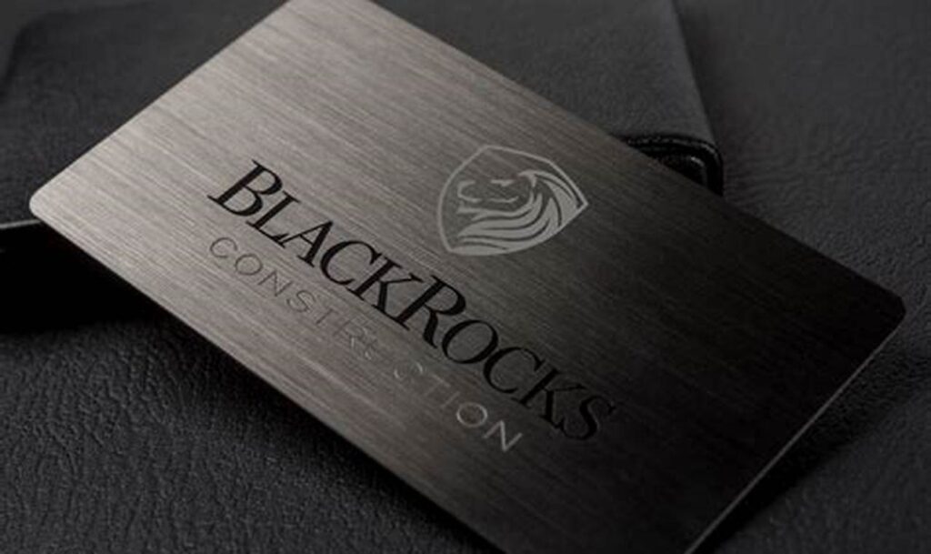metal business cards