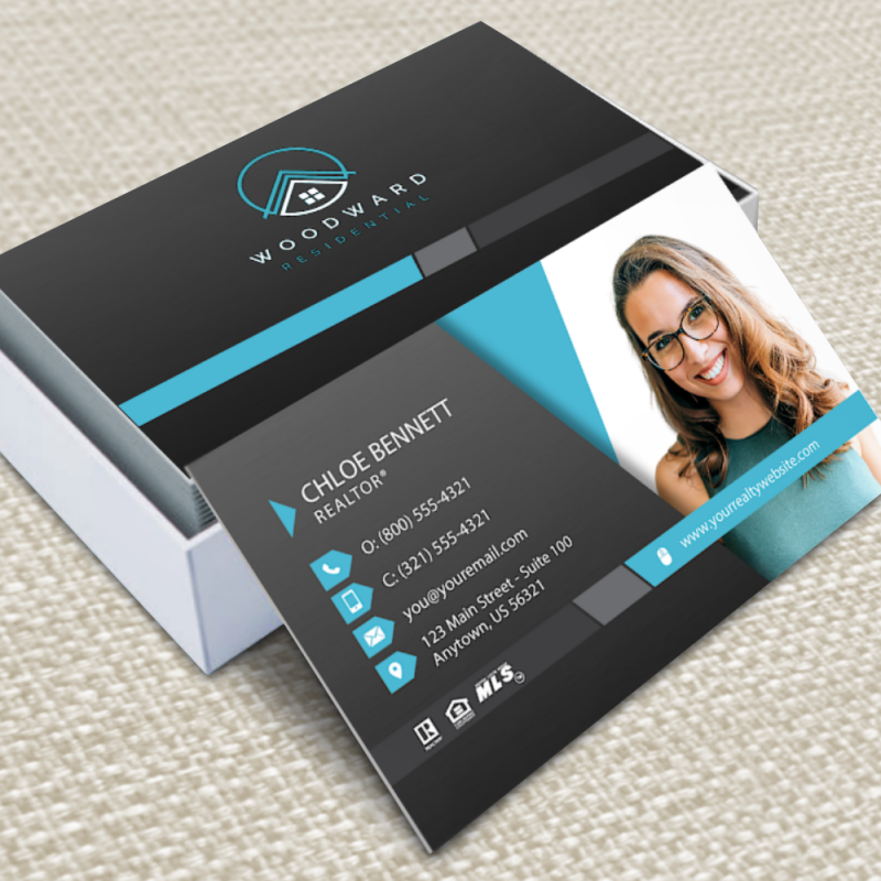 real estate agent business cards