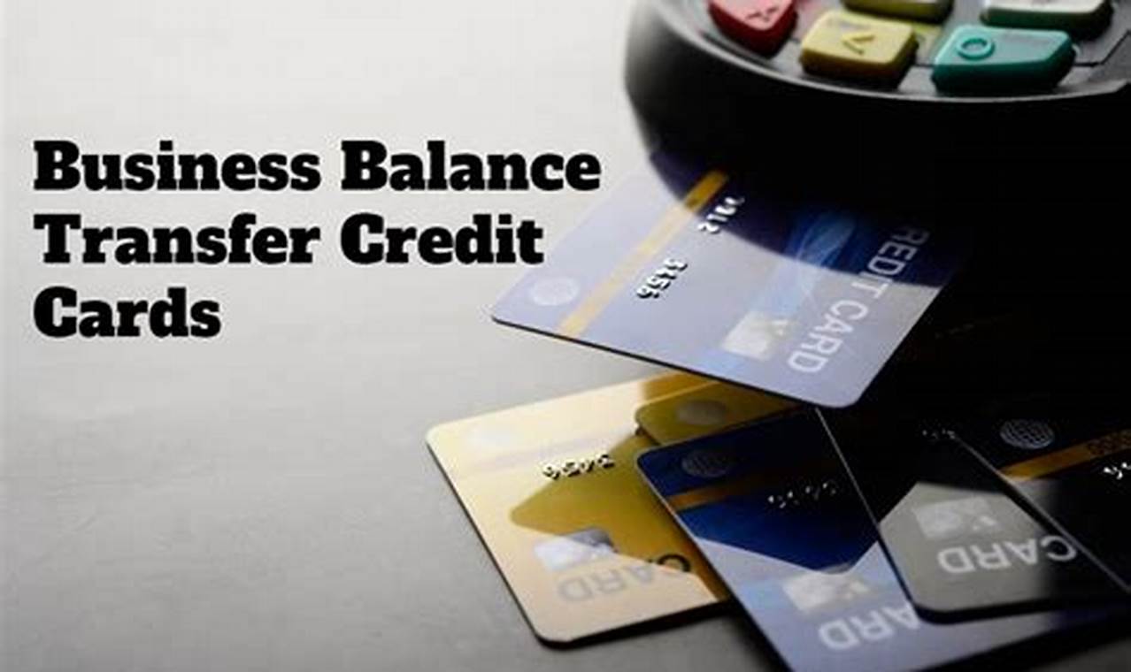 balance transfer business credit card