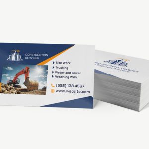 construction company business cards construction company business cards