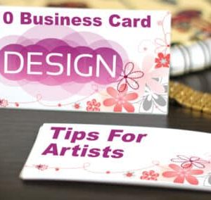 artist business cards artist business cards