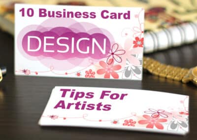 artist business cards artist business cards